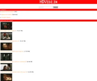 Hdvidzpro.me(Hdvidzpro) Screenshot