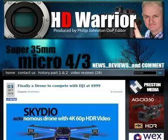 Hdwarrior.co.uk(HD Warrior) Screenshot