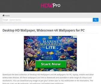 HDWpro.com(Desktop HD Wallpapers) Screenshot