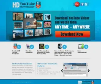 Hdyoutubedownloaderfree.com(Free HD Youtube Downloader) Screenshot