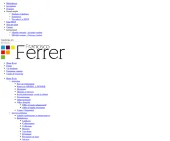 HE-Ferrer.eu(Haute École Francisco Ferrer) Screenshot