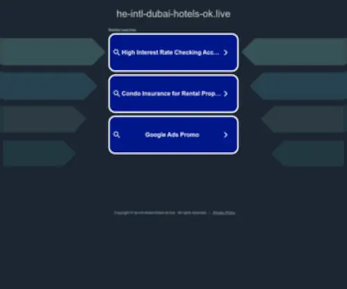 HE-INTL-Dubai-Hotels-OK.live(Redirecting) Screenshot