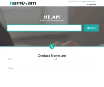 HE.am(ABC DOMAIN) Screenshot