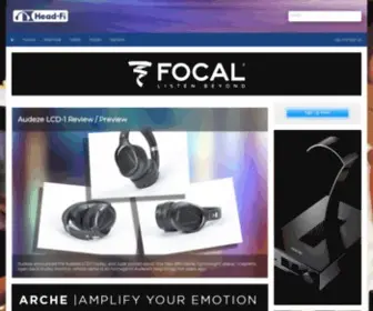 Head-FI.com(Spirited discussion forums) Screenshot
