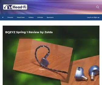 Head-FI.org(Headphone forums and reviews for audiophiles) Screenshot