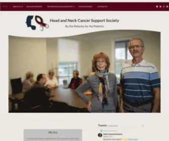 Head-WAY.org(Head and Neck Cancer Support Society) Screenshot