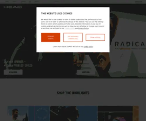 Head.com(Sports) Screenshot