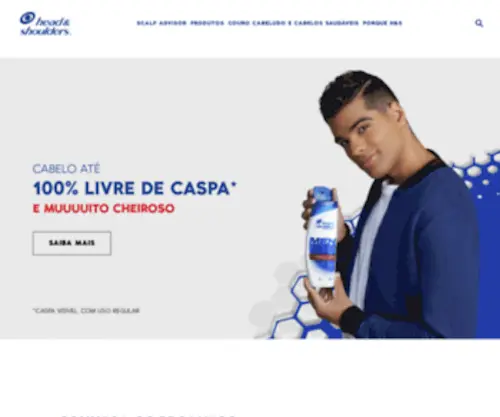 Headandshoulders.com.br(Shampoo de Cuidados com a Raiz e condicionador) Screenshot