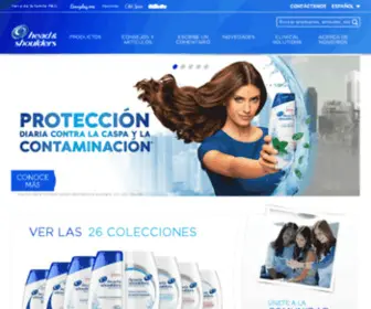 Headandshoulders.com.co(Shampoos Para la Caspa y Acondicionadores) Screenshot