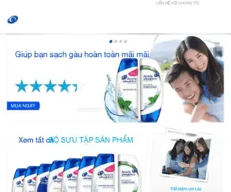 Headandshoulders.vn(Dầu Gội Trị Gàu & Ngăn Rụng Tóc) Screenshot