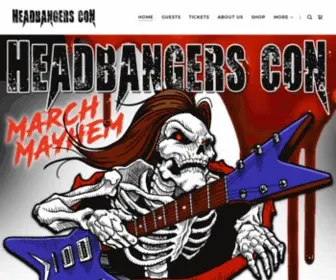 Headbangerscon.com(HEADBANGERSCON) Screenshot