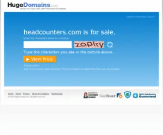 Headcounters.com(Headcounters) Screenshot