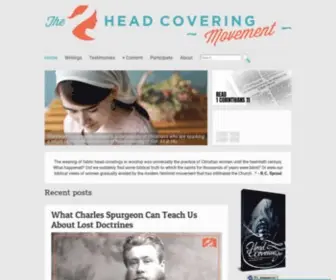 Headcoveringmovement.com(The Head Covering Movement) Screenshot