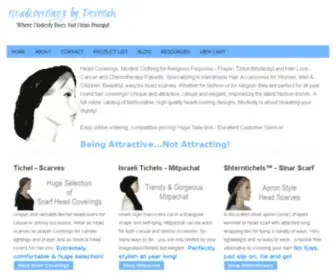 Headcoverings-BY-Devorah.com(Headcoverings by Devorah) Screenshot