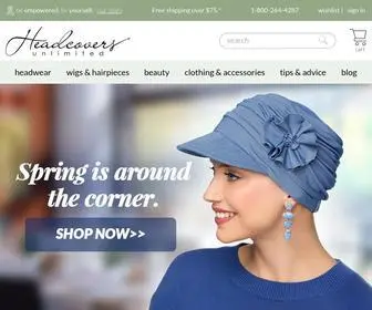 Headcovers.com(Head Coverings) Screenshot