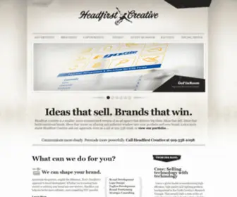 Headfirstcreative.com(Headfirst Creative) Screenshot