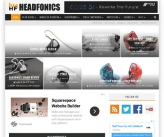 Headfonics.com(Headfonics) Screenshot