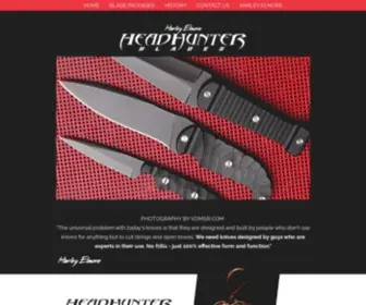 Headhunterblades.com(Headhunter Blades) Screenshot