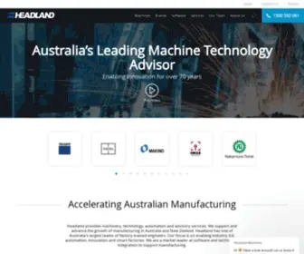 Headland.com.au(Technology, Automation & Advisory Services) Screenshot