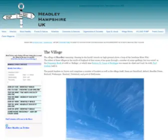 Headley-Village.com(The Village) Screenshot