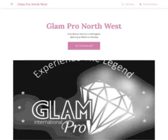 Headlinesbeautyglampro.com(Glam Pro North West) Screenshot