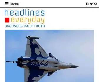 Headlineseveryday.com(Headlines Everyday) Screenshot