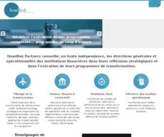 Headlink-Partners.com(Shaping the future of Financial Services) Screenshot