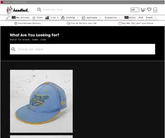 Headlock.co(Retro &amp; Vintage Clothing Store) Screenshot