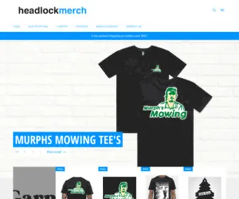 Headlock.com.au(Headlock Merch) Screenshot