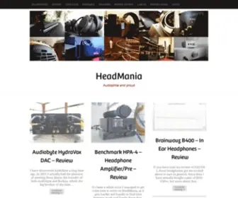 Headmania.org(Audiophile and proud) Screenshot