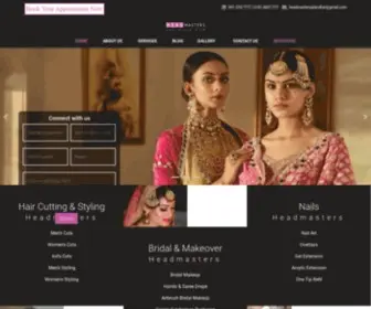 Headmastersjalandhar.com(Best Salon in Jalandhar) Screenshot