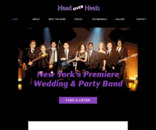 Headoverheelsband.com(Head Over Heels) Screenshot