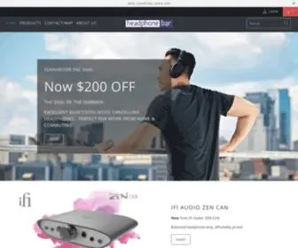 Headphonebar.com(Canada's store for headphones) Screenshot