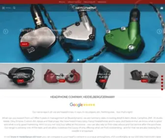 Headphonecompany.com(Headphone Company) Screenshot