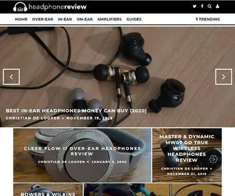 Headphonereview.com(Headphone Review) Screenshot