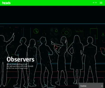 Heads.ch(Heads Corporate Branding) Screenshot