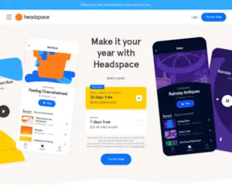 Headspace.com(Meditation and Sleep Made Simple) Screenshot