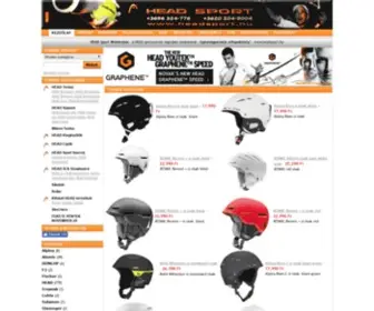 Headsport.hu(HEAD Sport Webáruház és Sportszerviz) Screenshot