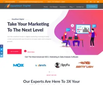 Headstartdigital.com(Top SEO & Marketing Agency) Screenshot