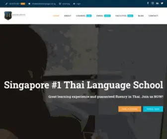 Headstartlanguage.com.sg(Headstart Thai Language School) Screenshot