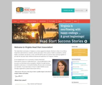 Headstartva.org(Virginia Head Start Association) Screenshot