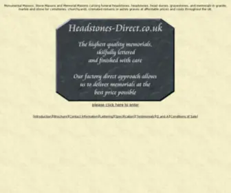 Headstones-Direct.co.uk(Headstones) Screenshot