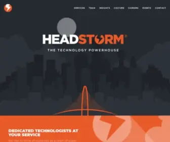 Headstorm.com(Headstorm is a global product & engineering firm) Screenshot