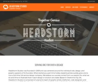 Headstormstudios.com(Oklahoma City Digital Design Agency) Screenshot