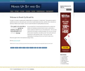 Headsupsitandgo.com Screenshot