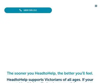 Headtohelp.org.au(HeadtoHelp) Screenshot