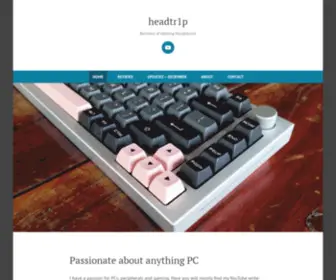 Headtr1P.com(Reviews of Gaming Peripherals) Screenshot
