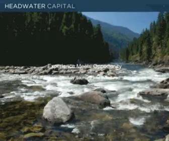 Headwatercapital.com(Headwater Capital) Screenshot