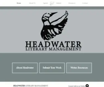 Headwaterliterary.com(Headwater Literary Management) Screenshot