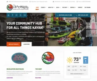 Headwaterskayak.com(Headwaters Kayak Shop) Screenshot